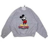 Ssize Mickey Mouse sweat gray | Vintage.City ヴィンテージ 古着