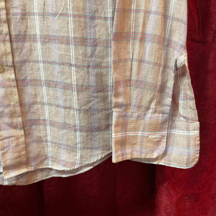 70s jcpenney check shirt | Vintage.City 빈티지숍, 빈티지 코디 정보