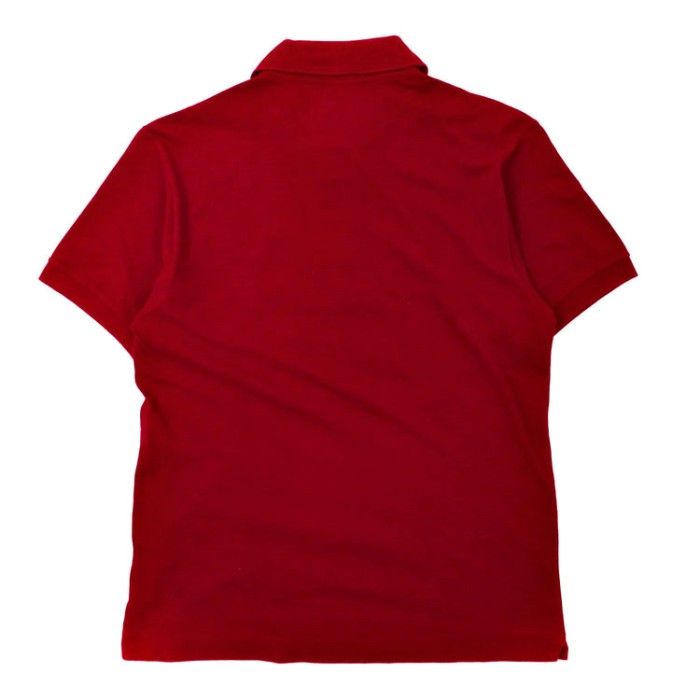 LACOSTE ポロシャツ 3 レッド ワンポイントロゴ エルサルバドル製 | Vintage.City 古着屋、古着コーデ情報を発信