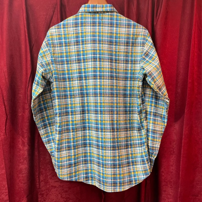 70s printed flannel shirt | Vintage.City 古着屋、古着コーデ情報を発信
