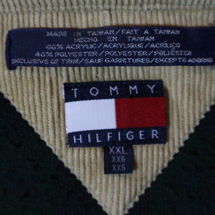 90's TOMMY HILFIGER ビッグボアフリース　フラッグタグ | Vintage.City 古着屋、古着コーデ情報を発信