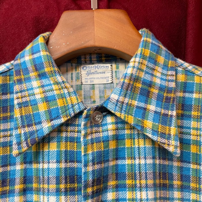 70s printed flannel shirt | Vintage.City 古着屋、古着コーデ情報を発信