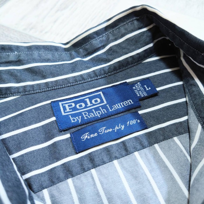 90’s POLO RALPH LAUREN ストライプ シャツ | Vintage.City 古着屋、古着コーデ情報を発信