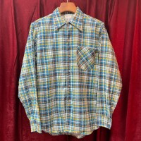 70s printed flannel shirt | Vintage.City ヴィンテージ 古着