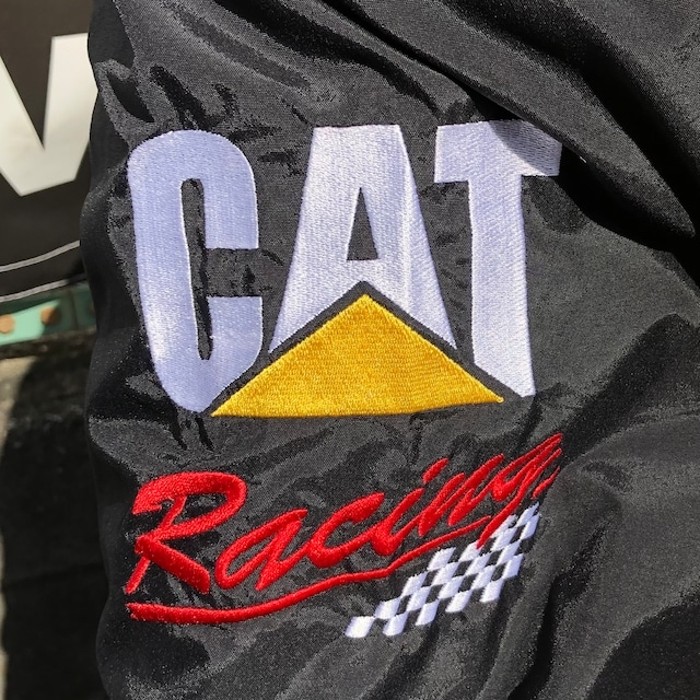 【人気】NASCAR☆レーシングナイロンジャケット　刺繍ロゴ　マルチカラー