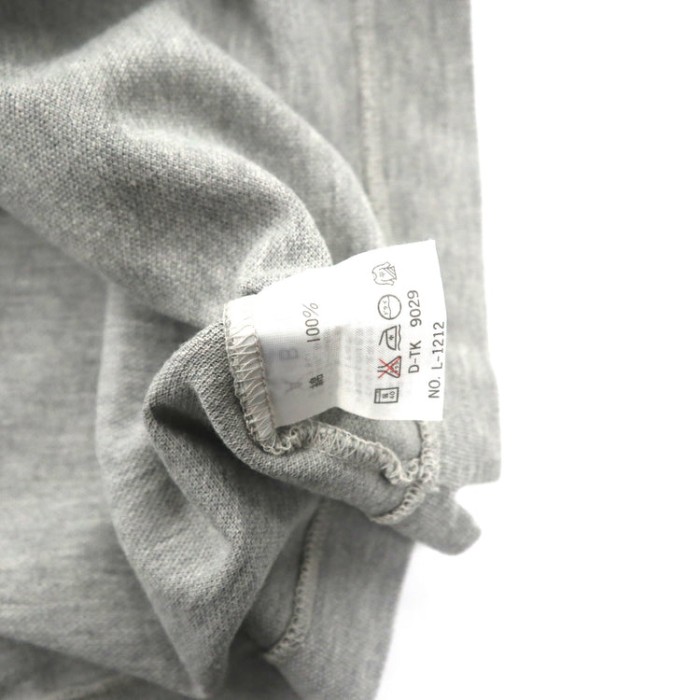 CHEMISE LACOSTE ポロシャツ 3 グレー ワンポイントロゴ | Vintage.City 古着屋、古着コーデ情報を発信