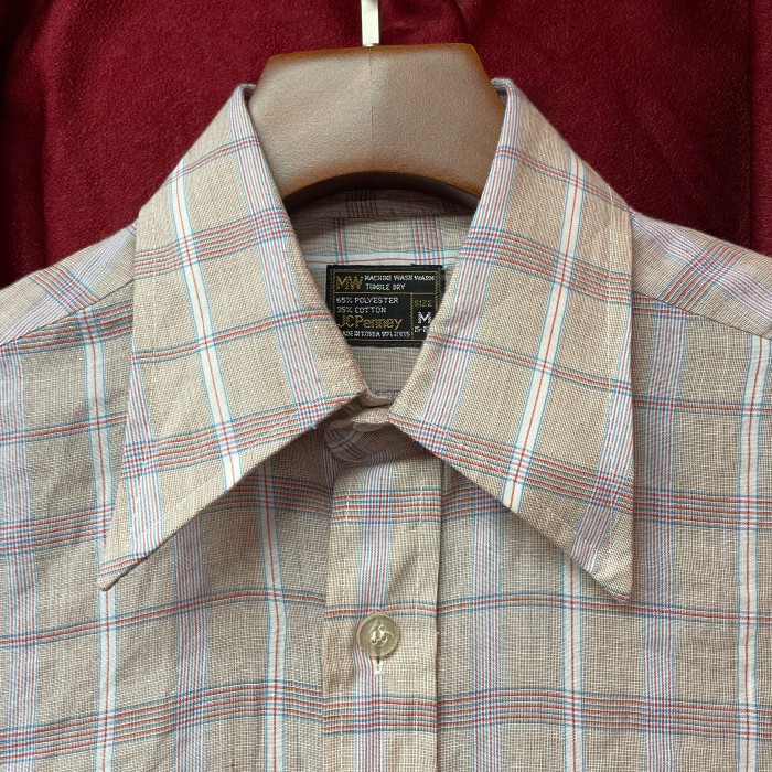 70s jcpenney check shirt | Vintage.City 古着屋、古着コーデ情報を発信