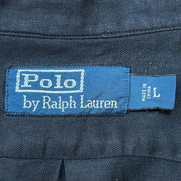 90’s Polo Ralph Lauren open collar shirt | Vintage.City ヴィンテージ 古着