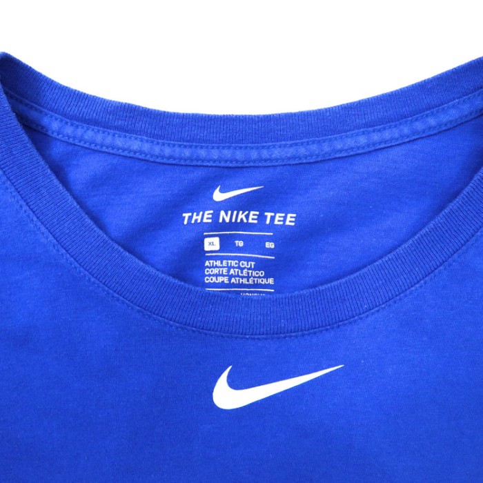 NIKE ベースボールプリントTシャツ XL ブルー コットン BASEBALL | Vintage.City 古着屋、古着コーデ情報を発信