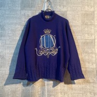 vintage stitch graphic sweater | Vintage.City ヴィンテージ 古着