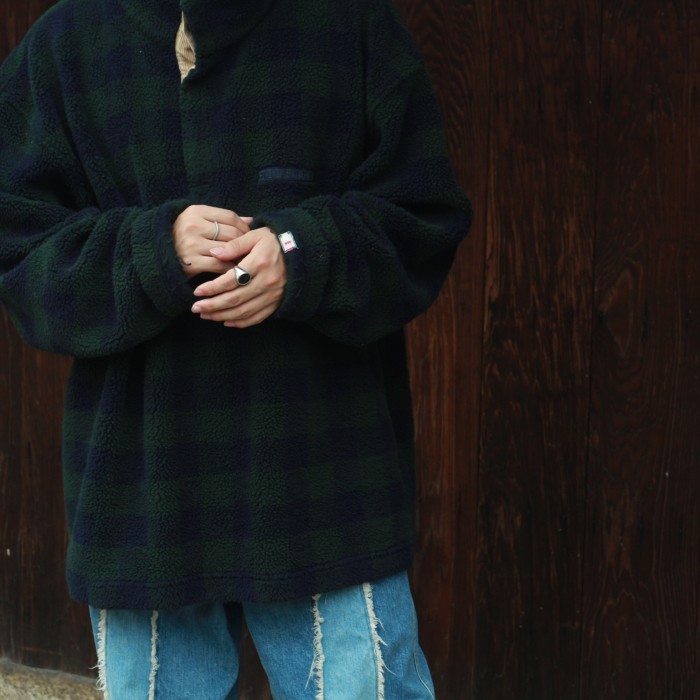 90's TOMMY HILFIGER ビッグボアフリース　フラッグタグ | Vintage.City 古着屋、古着コーデ情報を発信