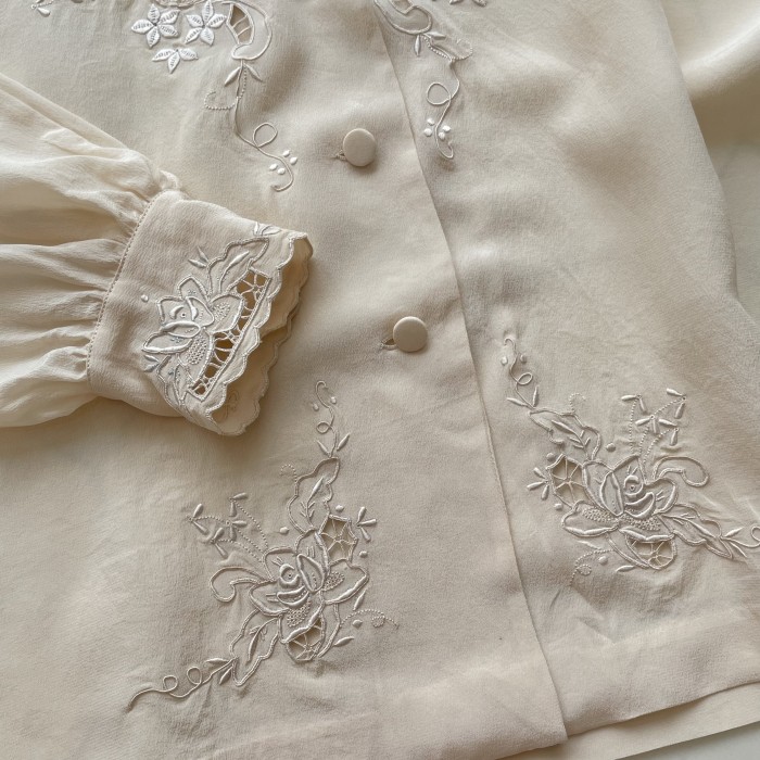 deadstock Shantou embroidered blouse | Vintage.City Vintage Shops, Vintage Fashion Trends