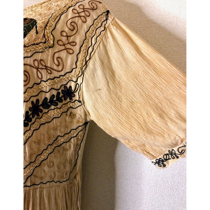 Indian rayon long dress | Vintage.City 빈티지숍, 빈티지 코디 정보