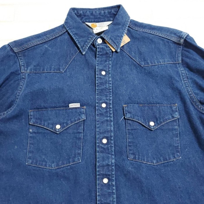 [537]CARHARTT USA製　ウエスタンシャツ 16×34サイズ | Vintage.City 古着屋、古着コーデ情報を発信