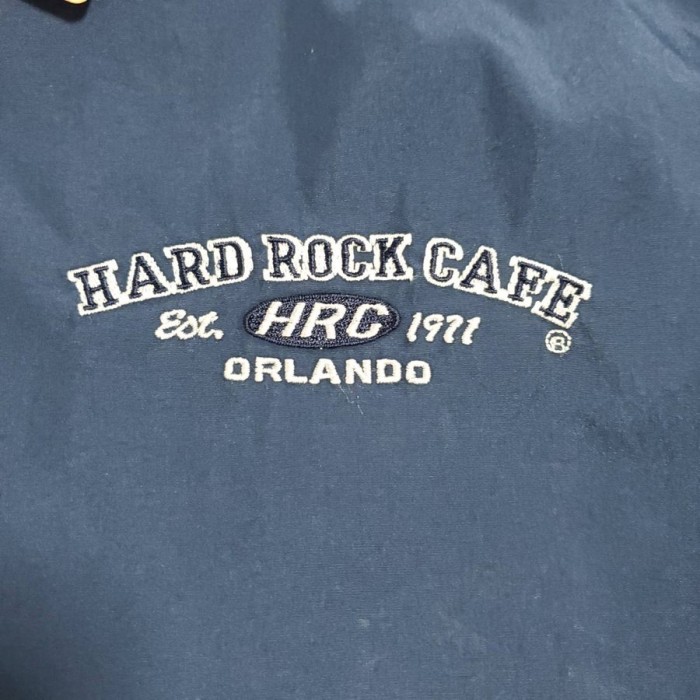 Hard rockのナイロンプルオーバー