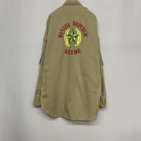 80’s “BANANA REPUBLIC” L/S Safari Shirt | Vintage.City ヴィンテージ 古着