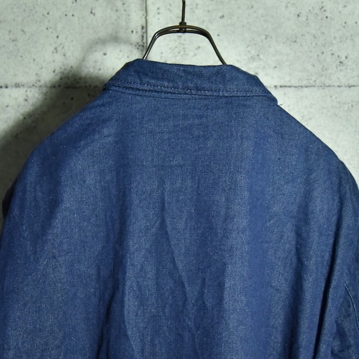 イタリア軍 デニムジャケット Italian Army Denim Jacket | Vintage.City 빈티지숍, 빈티지 코디 정보