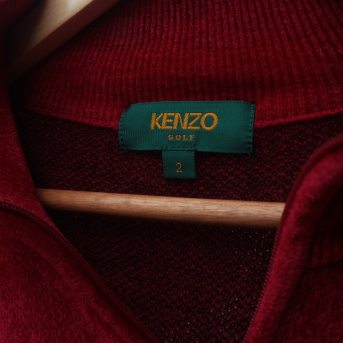 KENZO ハーフジップニット | Vintage.City 古着屋、古着コーデ情報を発信