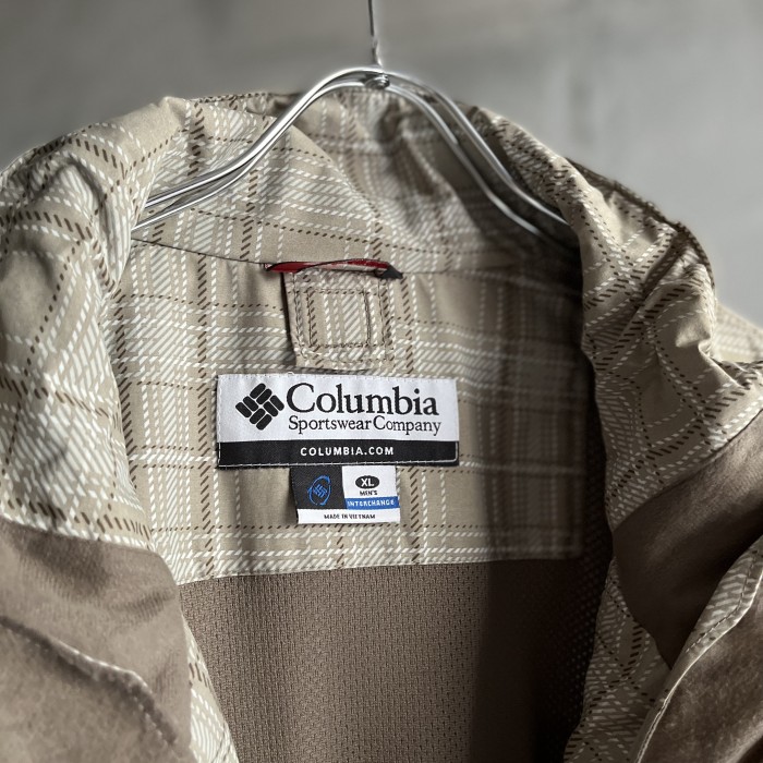 "Colombia" Madrascheck nylon ski jacket | Vintage.City 古着屋、古着コーデ情報を発信