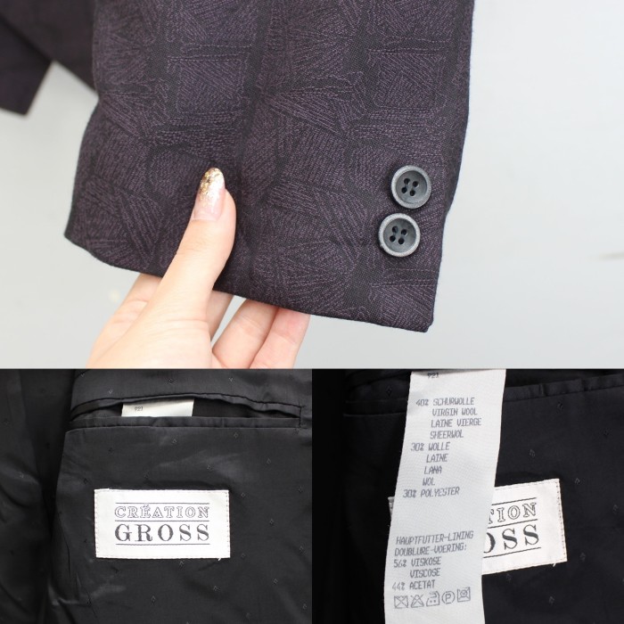 USA VINTAGE アメリカ古着ショールカラーデザインジャケット | Vintage.City 古着屋、古着コーデ情報を発信