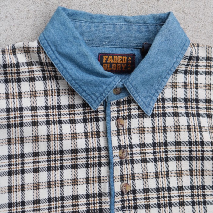 Vintage pullover check shirt | Vintage.City 古着屋、古着コーデ情報を発信