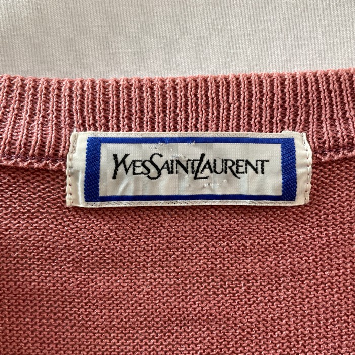 Yves Saint Laurent イブサンローラン YSL ニット ベスト | Vintage.City