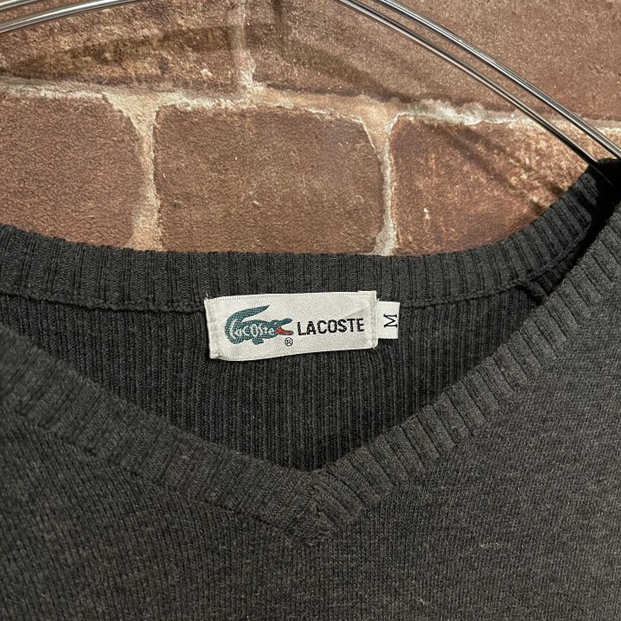 LOCOSTE  薄手 Vネック セーター | Vintage.City 빈티지숍, 빈티지 코디 정보