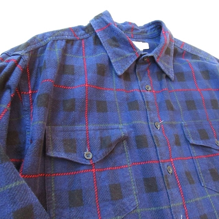 90S J.CREW PRINTFLANNEL SHIRT【XL】 | Vintage.City 古着屋、古着コーデ情報を発信