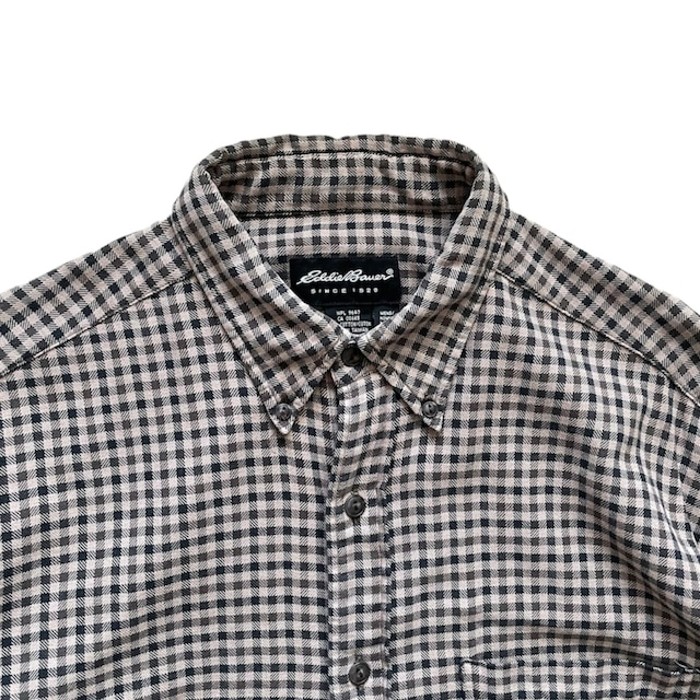 90s Eddie Bauer flannel shirt | Vintage.City 古着屋、古着コーデ情報を発信
