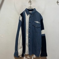 “Wrangler” L/S Switching Design Shirt | Vintage.City ヴィンテージ 古着