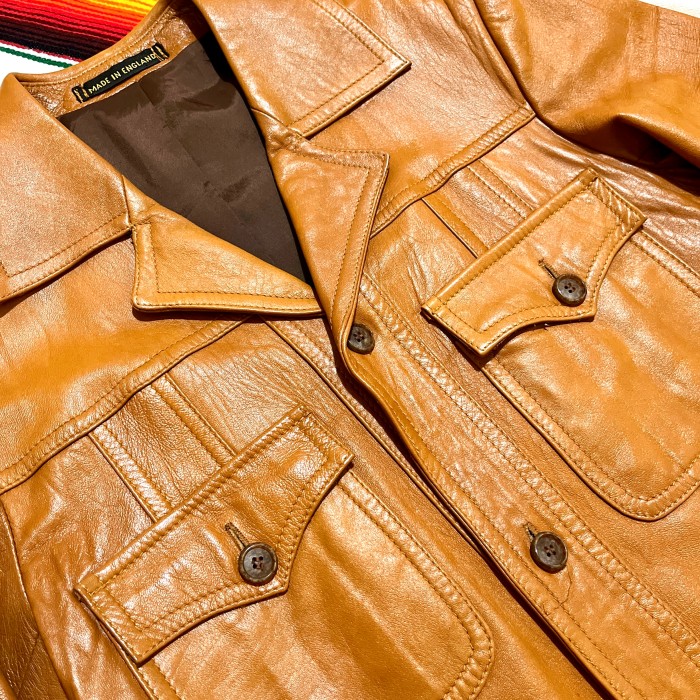 70’s John Collier Nappa Leather レザージャケット | Vintage.City ヴィンテージ 古着