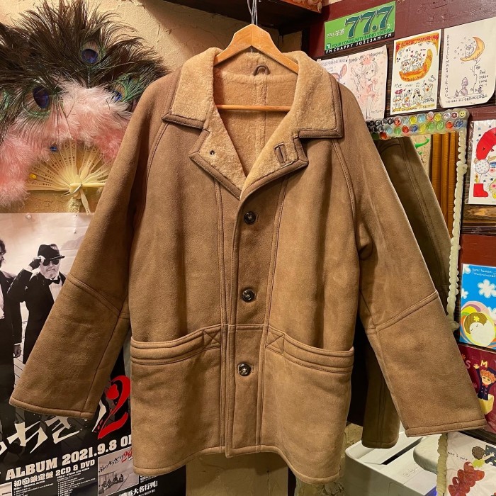made in Bulgaria #ムートン #ハーフコート | Vintage.City ヴィンテージ 古着