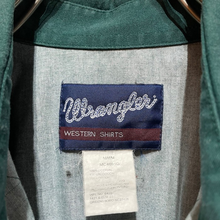 90’s “Wrangler” L/S Rodeo Pattern Shirt | Vintage.City 古着屋、古着コーデ情報を発信