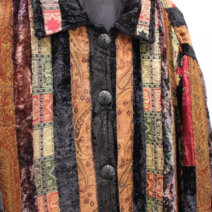USA VINTAGE アメリカ古着ストライプ柄刺繍デザインジャケット | Vintage.City 빈티지숍, 빈티지 코디 정보