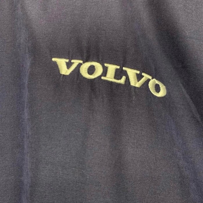 “VOLVO” Embroidered Pullover Jacket | Vintage.City 古着屋、古着コーデ情報を発信