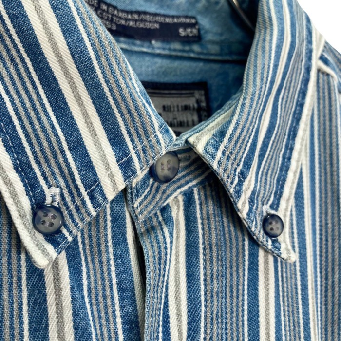 80s L/S multicolored stripe shirt | Vintage.City 古着屋、古着コーデ情報を発信