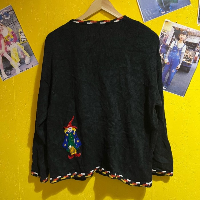 Halloween cotton knit cardigan/2232 | Vintage.City 빈티지숍, 빈티지 코디 정보
