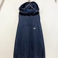 “BIG DOGS” Embroidered Hoodie | Vintage.City ヴィンテージ 古着