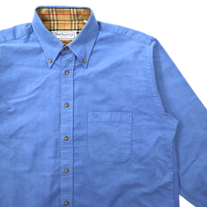BURBERRYS フランネル ボタンダウンシャツ 41-16 ノバチェック | Vintage.City 古着屋、古着コーデ情報を発信