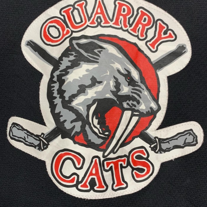 1990’s “QUARRY CATS” Game Shirt | Vintage.City 古着屋、古着コーデ情報を発信