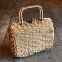 Vintage champagne gold wire party bag | Vintage.City 古着屋、古着コーデ情報を発信