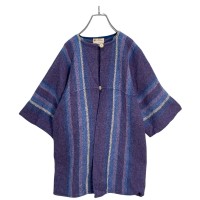 80s S/S Mexican ethnic cardigan | Vintage.City ヴィンテージ 古着