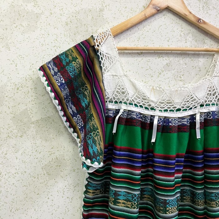 Ecuador handmade embroidery dress/2213 | Vintage.City 古着屋、古着コーデ情報を発信