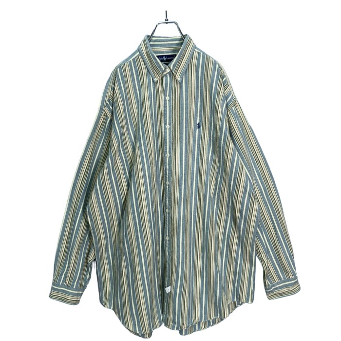 90s Ralph Lauren "The Big Shirt" multico | Vintage.City 古着屋、古着コーデ情報を発信