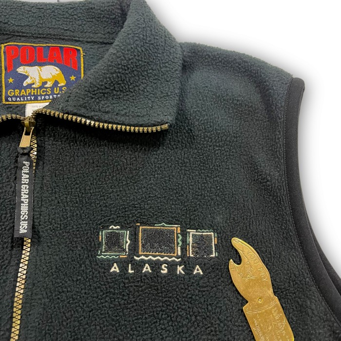 POLAR / fleece vest /フリース /ベスト | Vintage.City 古着屋、古着コーデ情報を発信