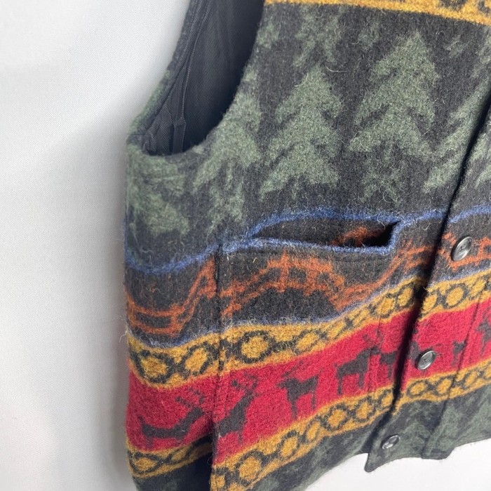 “WOOLKRAFT” Wool Vest | Vintage.City 빈티지숍, 빈티지 코디 정보