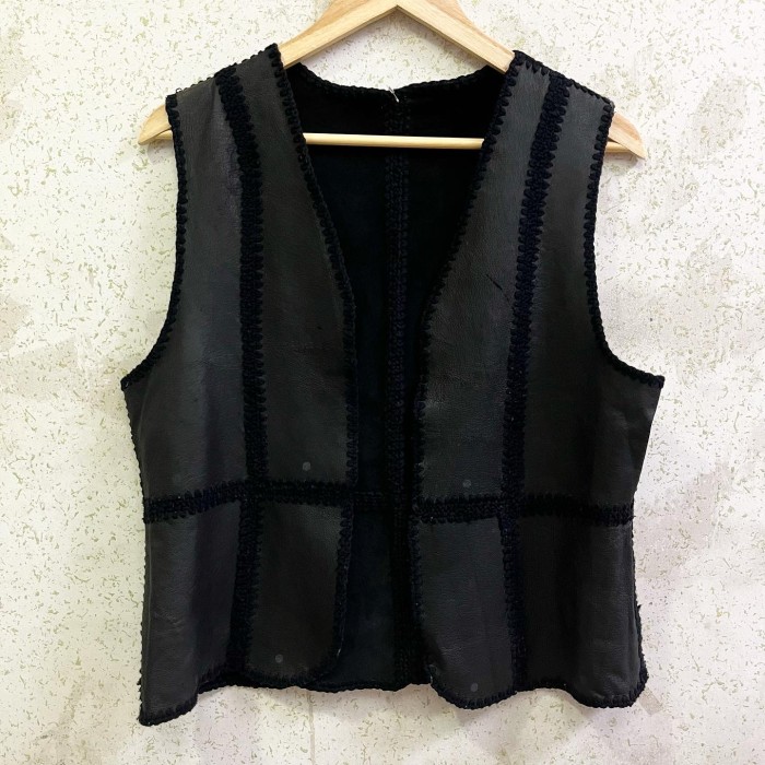 suede×leather reversible vest/2218 | Vintage.City 빈티지숍, 빈티지 코디 정보