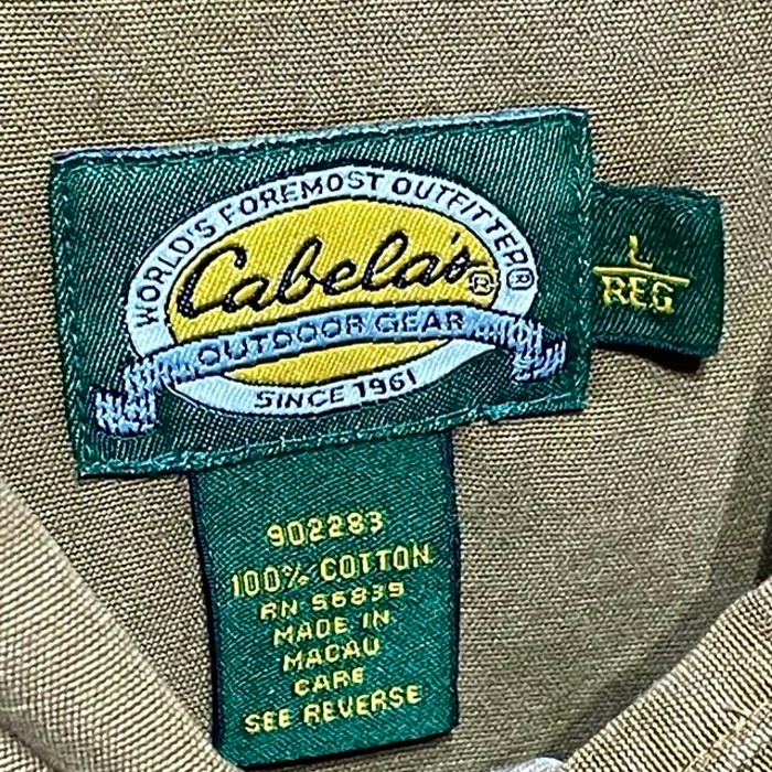 1990’s “CABELA’S” L/S Pullover Shirt | Vintage.City ヴィンテージ 古着