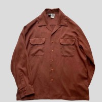 80’s KENNINGTON Open Collar Rayon Shirt | Vintage.City ヴィンテージ 古着