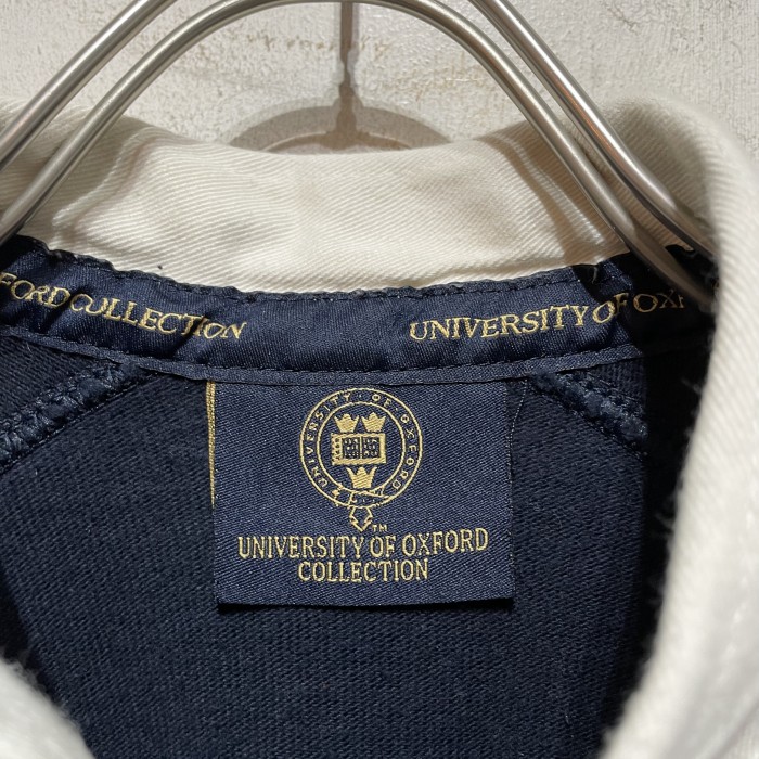 “UNIVERSITY OF OXFORD” L/S Rugby Shirt | Vintage.City 빈티지숍, 빈티지 코디 정보